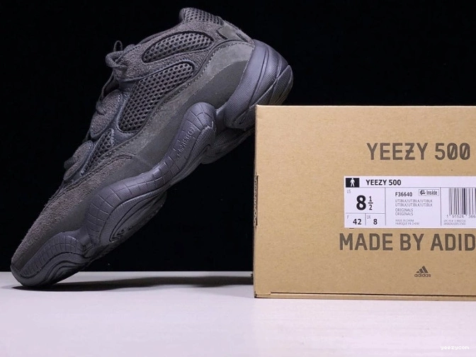 Yeezy F36640 Adidas 500 Black Utility 0731